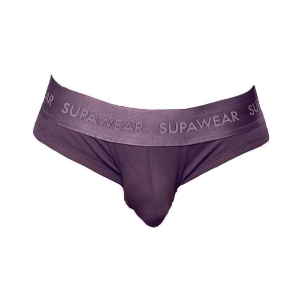 Supawear - Herreundertøj - Herretrusser - Ribbet Brief Peberkorn - Brun - XL