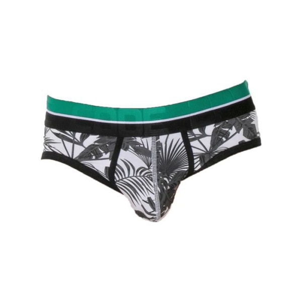 KOD 22 - Underkläder för män - Herrbyxor - Palm Tree Brief Charcoal - Grå Grå XL