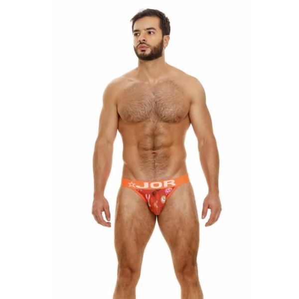 JOR - Underkläder för män - Strumpor för män - Magic Thong - Orange - 1 x - S