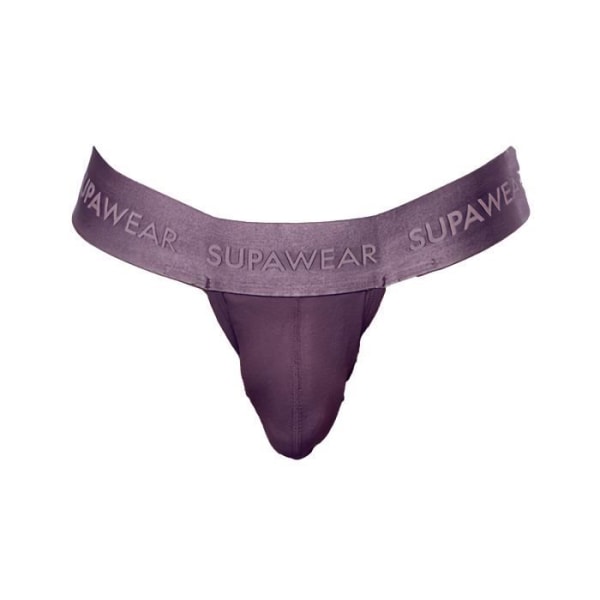 Supawear - Underkläder för män - Strumpor för män - Ribbad stringtrosa Pepparkorn - Brun - 1 x - S
