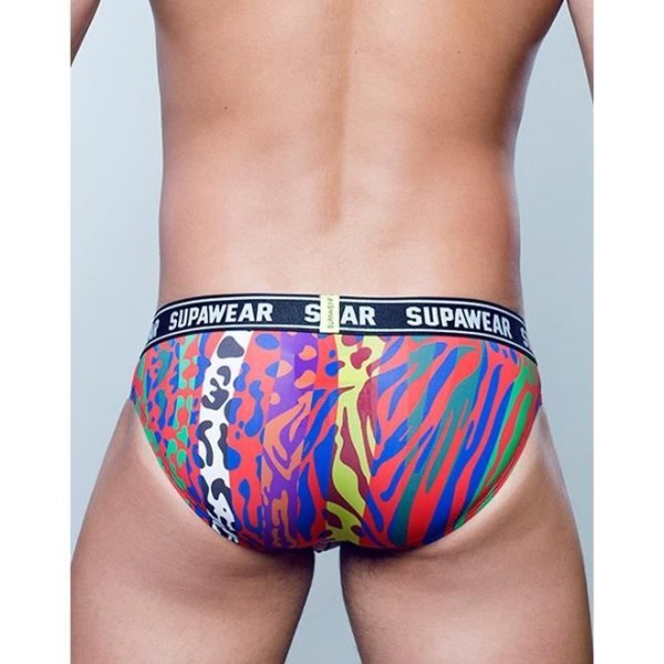 Supawear - Herreundertøj - Herretrusser - POW Brief Crimson Beast - Rød Röd S