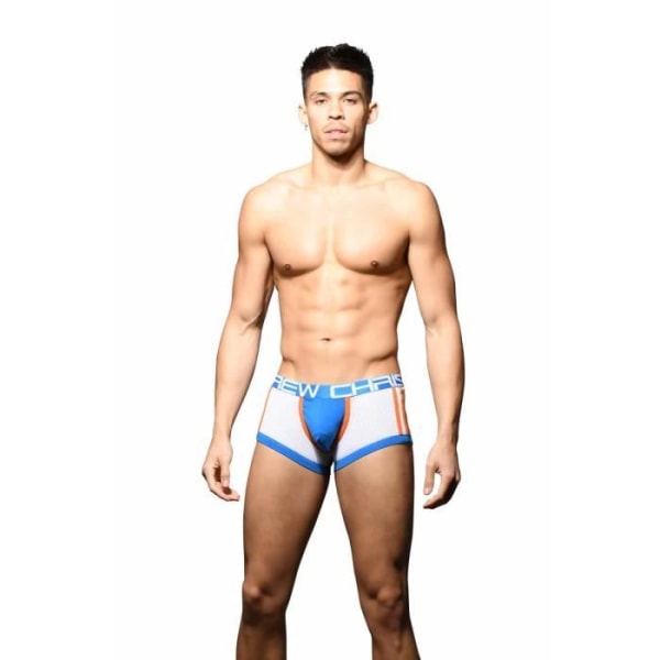 Andrew Christian - Herreundertøj - Herreboksere - SHOW-IT® Sports Mesh Boxer Elect Blå/Hvid - Blå Blå S