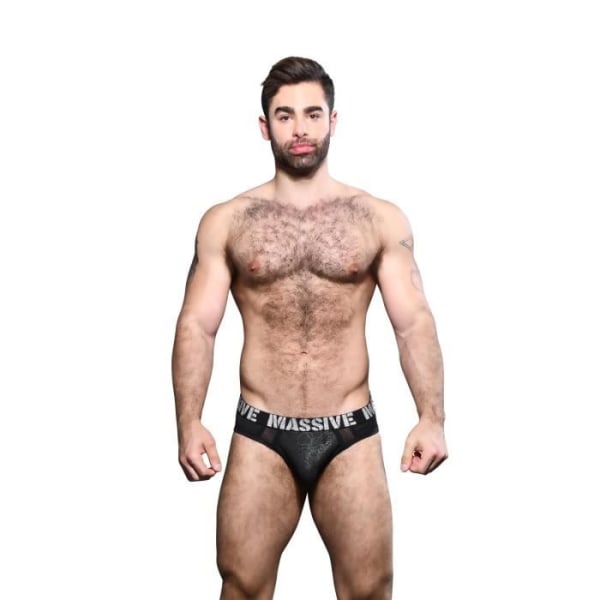 Andrew Christian - Underkläder för män - Jockstrap för män - MASSIVE Mesh Viper Frame Jock - Svart - 1 x Svart S