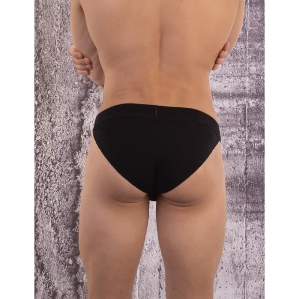 Viivakoodi Berlin - Miesten alusvaatteet - Miesten alushousut - Basic Half Brief Musta - Musta Svart M