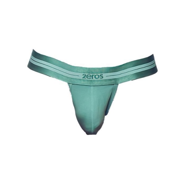 2EROS - Herreundertøj - Herrestrømpe - Athena Thong Shale Green - Grøn - 1 x Grön XL