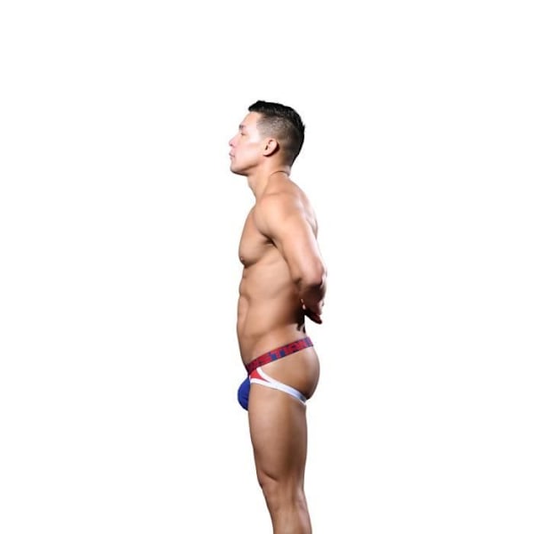 Herreundertøj Jockstrap - Andrew Christian SHOW-IT® RETRO POP MESH FRAME JOCK Marineblå - Marineblå Marin jag