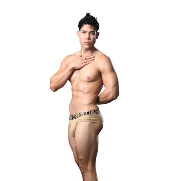 Andrew Christian - Herreundertøj - Herretrusser - Bubble Butt Brief m/ ALMOST NAKED® Khaki - Khaki - S