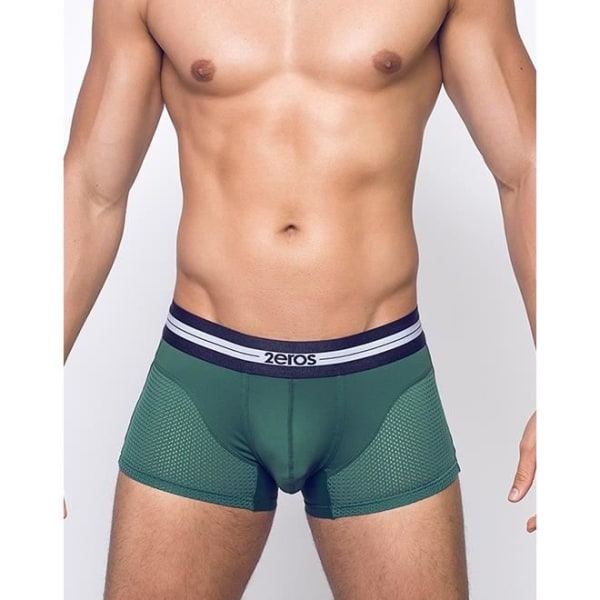 2EROS - Underkläder för män - Boxers för män - AKTIV Helios Trunk Hunter Green - Grön Grön S