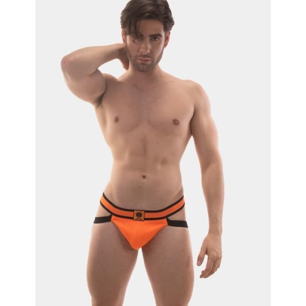 Streckkod Berlin - Underkläder för män - Jockstrap för män - Yeni Neonorange Jockstrap - Orange Orange jag