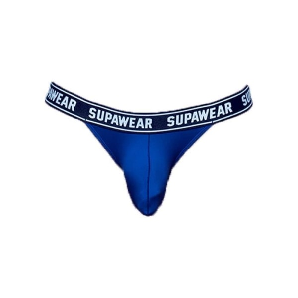 Supawear - Herrunderkläder - Herrtrosor - WOW Thong Marinblå - Marinblå - 1 x Marin