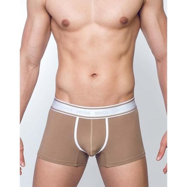 2EROS - Underkläder för män - Boxers för män - Titan Trunk Amphora Brun - Brun kastanj S