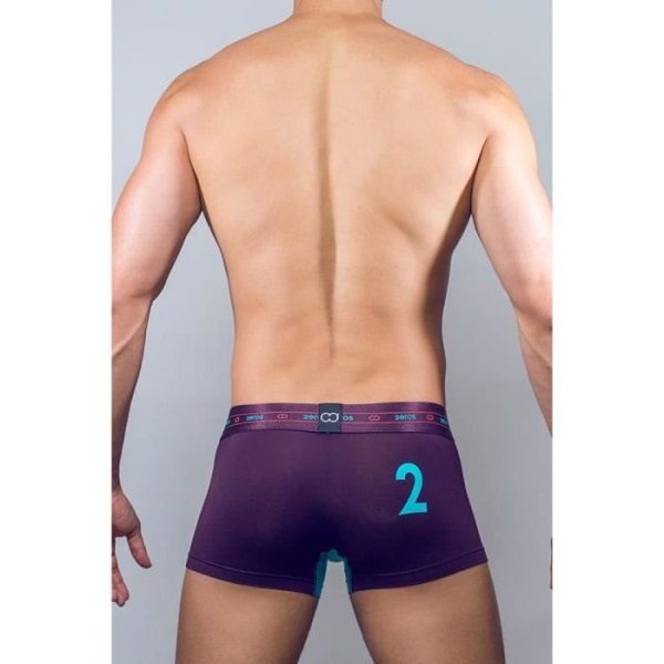 2EROS - Underkläder för män - Boxers för män - 2-serie Trunk Wine - Lila Lila S