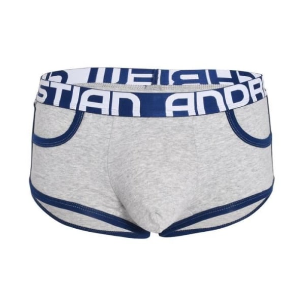 Andrew Christian - Herrunderkläder - Herrboxare - ALMOST NAKED® Retro Pocket Boxer Heather Grey - Grå Grå S