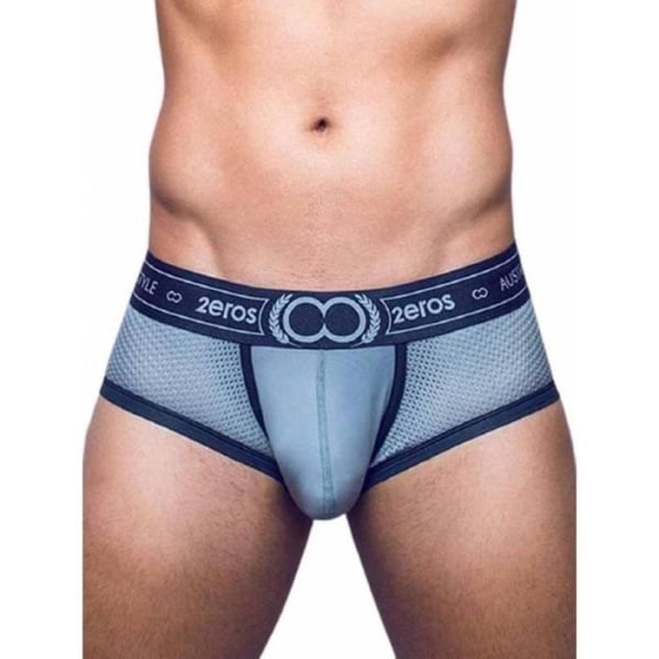 2EROS - Underkläder för män - Boxers för män - Apollo Nano Trunk Iron - Grå Grå XS