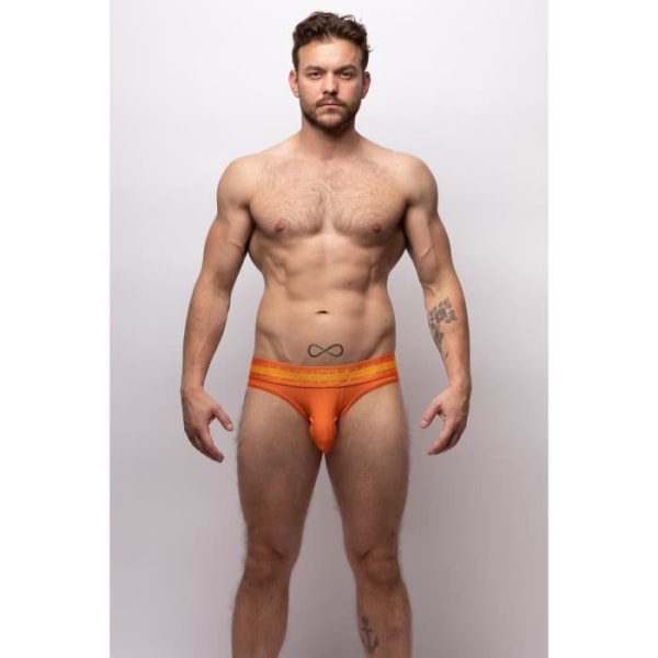 Sukrew - Miesten alusvaatteet - Miesten alushousut - Klassiset alushousut Jaffa Orange - Oranssi Orange M