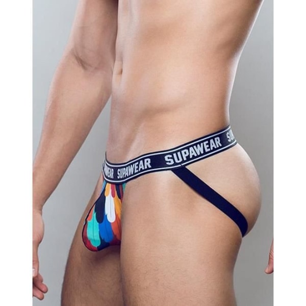 Supawear - Miesten alusvaatteet - Miesten Jockstrap - POW Jockstrap Rooster - Punainen Röd M