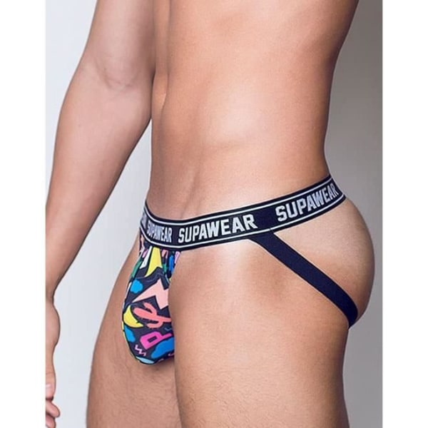 Supawear - Miesten alusvaatteet - Miesten Jockstrap - POW Jockstrap Ink - Musta Svart M