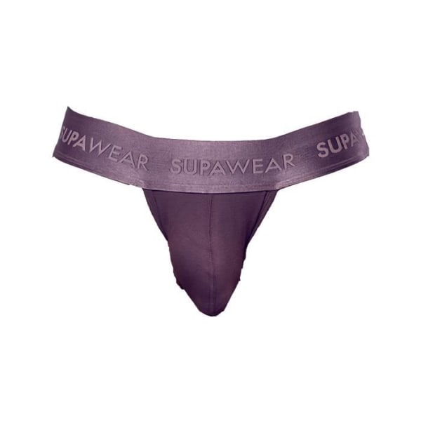 Supawear - Underkläder för män - Jockstrap för män - Ribbad Jockstrap Pepparkorn - Brun - 1 x kastanj S