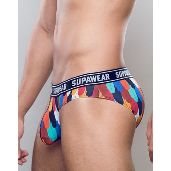 Supawear - Herreundertøj - Herretrusser - POW Brief Rooster - Rød Röd S