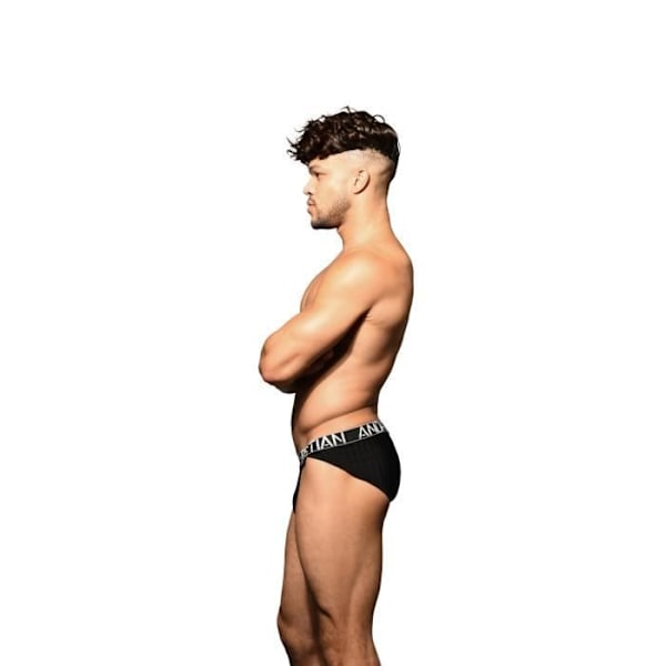 Andrew Christian - Herreundertøj - Herretrusser - MIDNIGHT MESH BRIEF M/ ALMOST NAKED® - Sort - M