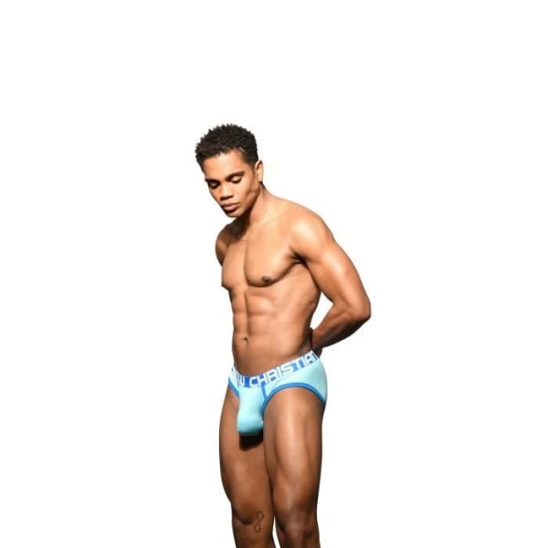 Andrew Christian - Herrunderkläder - Herrbyxor - Fly Tagless Brief m/ ALMOST NAKED® Himmelsblå - Blå Blå M