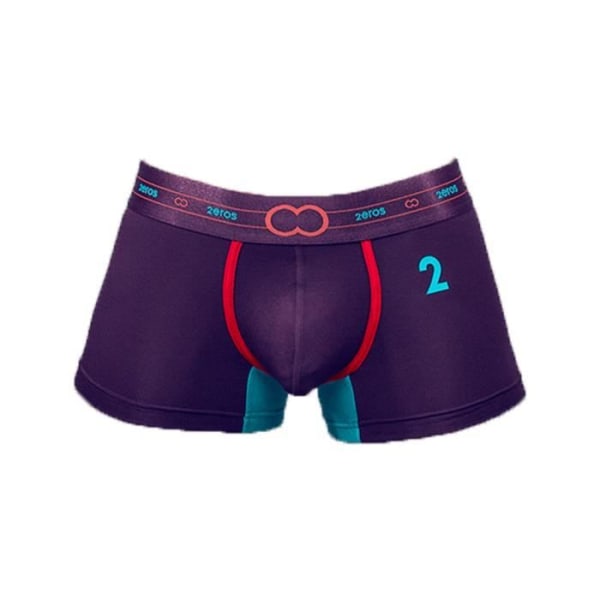 2EROS - Underkläder för män - Boxers för män - 2-serie Trunk Wine - Lila Lila