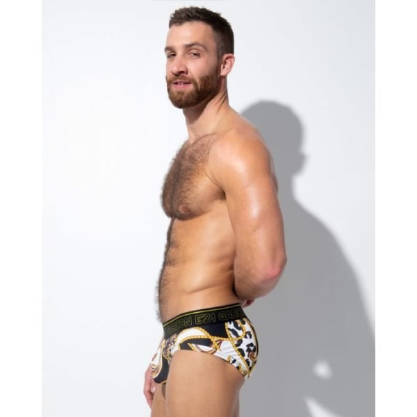 Dreng - Herreundertøj - Herretrusser - Gold Leaf Brief - Sort Svart S