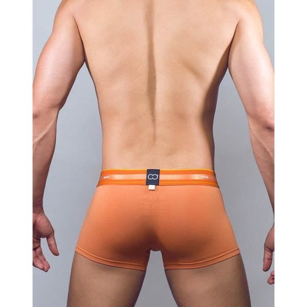 2EROS - Underkläder för män - Boxers för män - Adonis Trunk Tan - Orange Orange S
