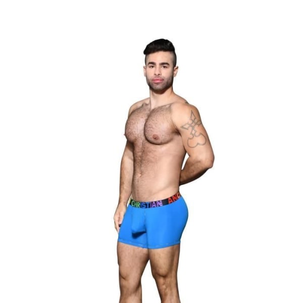 Andrew Christian - Herrunderkläder - Herrboxers - Almost Naked Pride Boxershorts i bomull Blå - Blå Blå XL