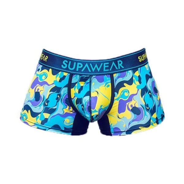 Supawear - Underkläder för män - Boxers för män - Sprint Trunk Gooey Blå - Blå Blå jag