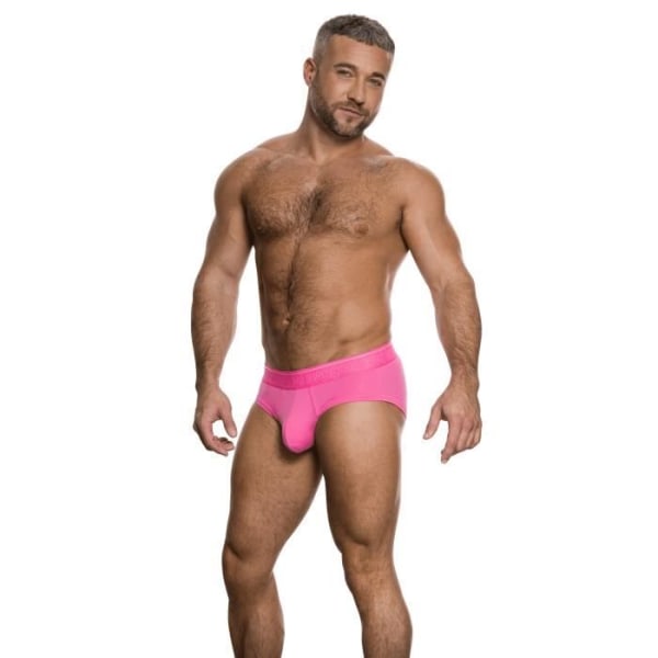 Dreng - Herreundertøj - Herretrusser - Neon Pink Brief - Pink - 1 x Rosa M