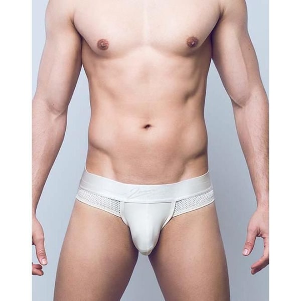 2EROS - Miesten Alusvaatteet - Miesten Jockstrap - AKTIV Boreas Jockstrap Whitecap Harmaa - Beige - 1 x Beige jag