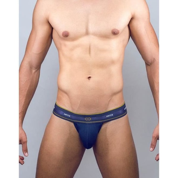 2EROS - Underkläder för män - Strumpor för män - Adonis Thong Marine - Marinblå - 1 x - jag