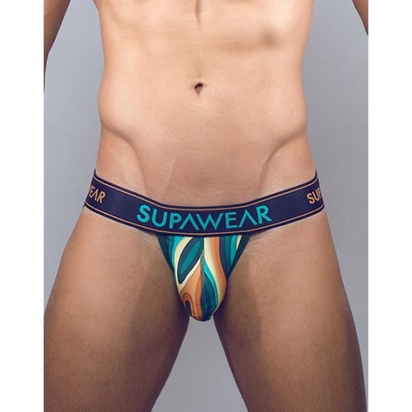 Supawear - Miesten alusvaatteet - Miesten Jockstrap - Sprint Jockstrap Woody Orange - Oranssi - 1 x Orange M