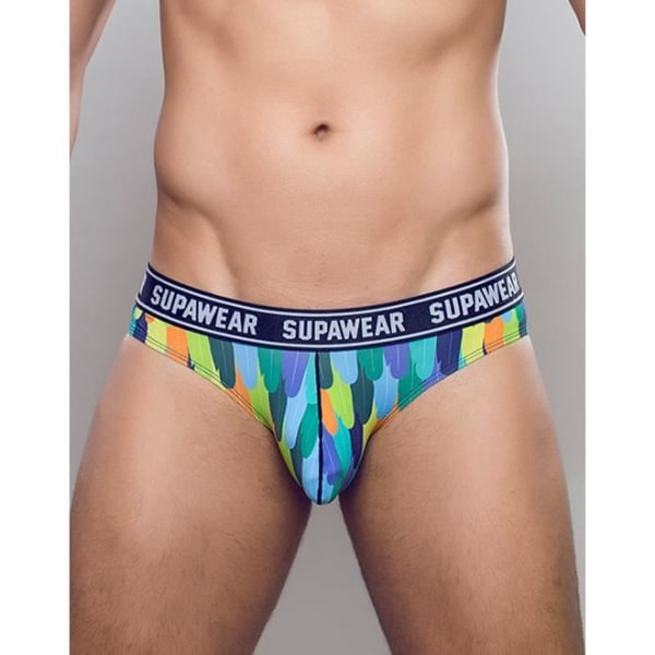 Supawear - Herreundertøj - Herretrusser - POW Brief Peacock - Blå Blå S