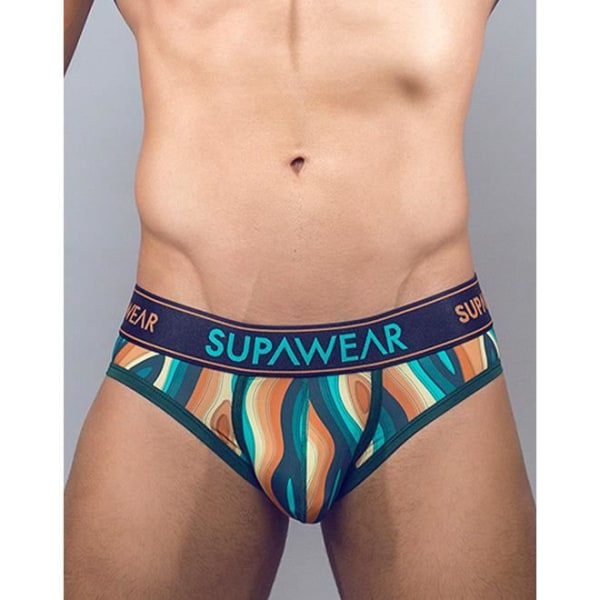 Supawear - Herreundertøj - Herretrusser - Sprint Brief Woody Orange - Orange Orange S