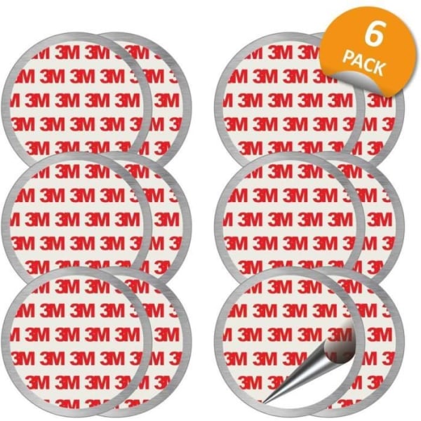 Monteringssats - ELRO - FM7000 - Magnetisk montering - 6 delar - Ingen borrning