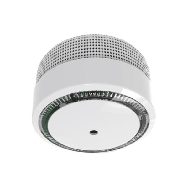 ELRO FS8010 Compact Design Rökdetektor - 10 års batteri - Optisk sensor - Vit Vit