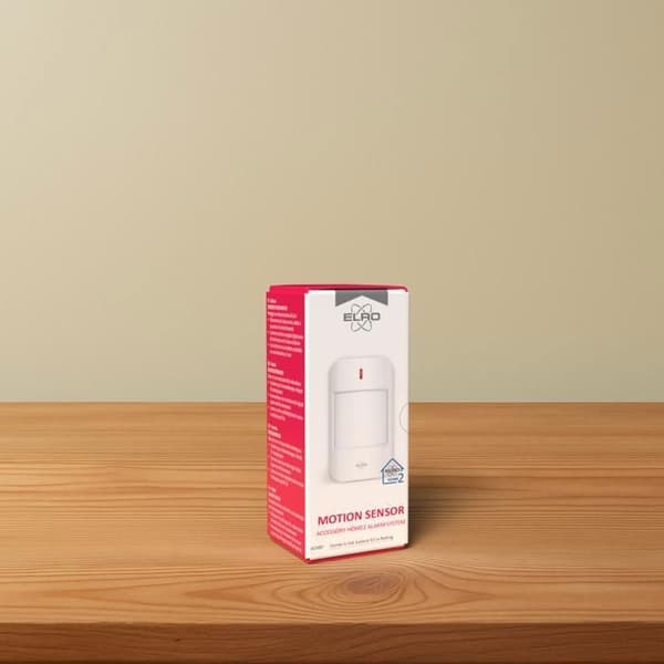 Rörelsedetektor - ELRO - AS98P - Home2 larmsystem - Räckvidd 12m - Vinkel 90° Vit