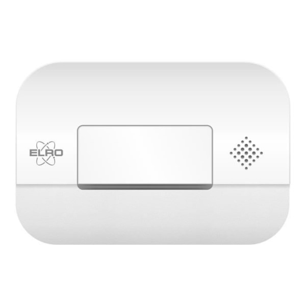 ELRO FC2702 kolmonoxiddetektor - 10 års sensor - EN50291-kompatibel Vit
