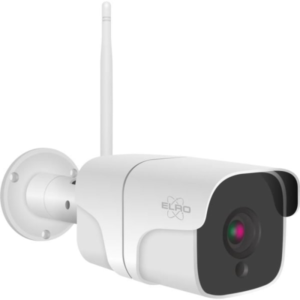 ELRO CO7000 Outdoor Wifi IP säkerhetskamera med rörelsedetektor och mörkerseende - Full HD 1080P - IP66 Vattentät