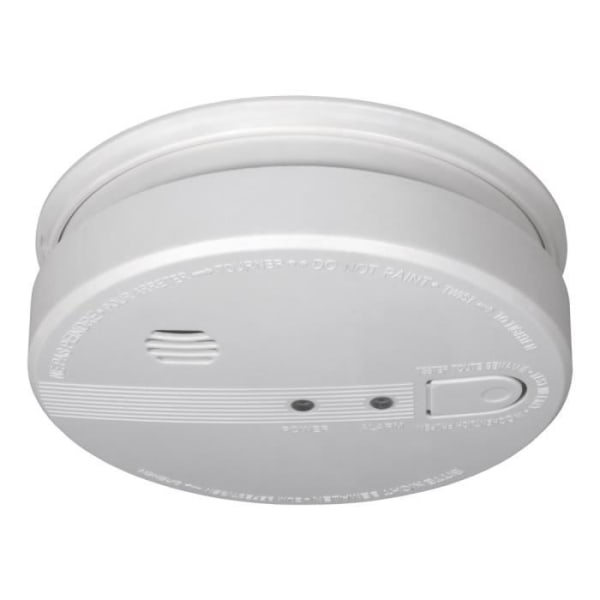 ELRO FS1105P rökdetektor - 230V - 5 års reservbatteri - EN14604 standard Vit
