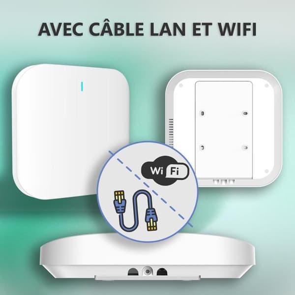 Larmystem - ELRO - AS98S Home2 - Trådlös - Wi-Fi - GSM-funktion Vit