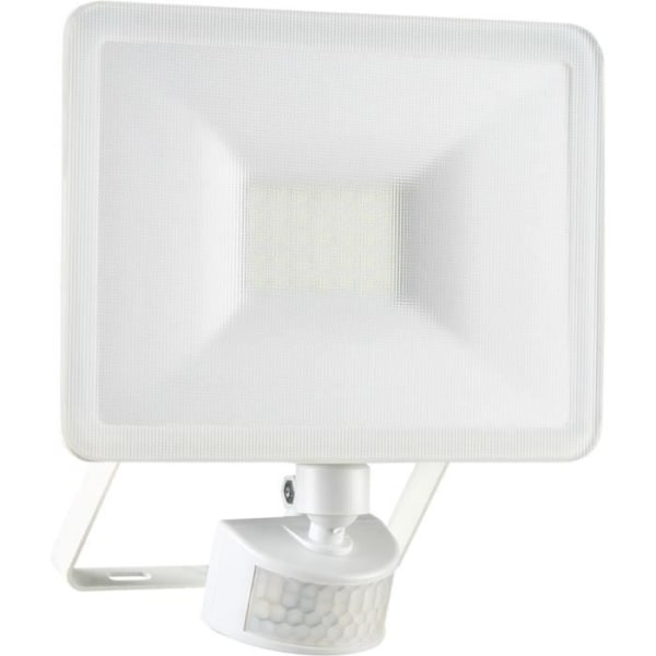 Utomhus LED strålkastare med rörelsedetektor ELRO LF60 - 20W - 1600LM - Vattentät IP54 - Vit