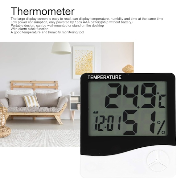 Olika digitala termometrar för presenter, små termometrar för termometermon