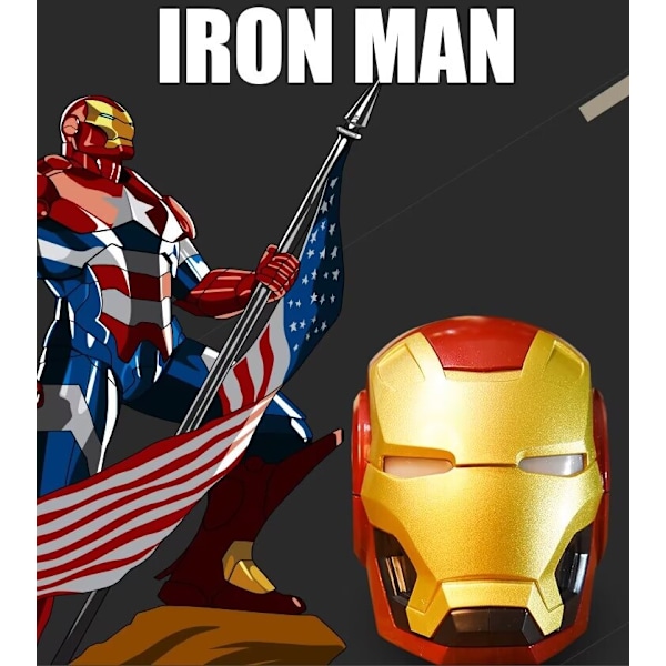 Captain America: Civil War Iron Man Hjelm Bluetooth-høyttaler, skrivebord blueto