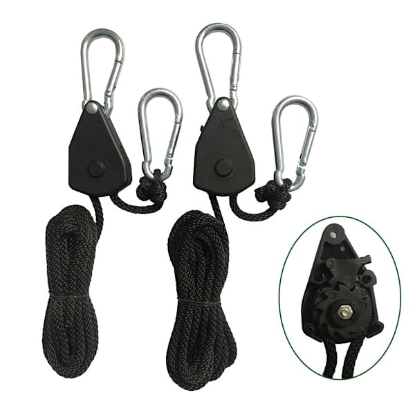 2 par Canaure till Corre Grapion Aguilaire justerbar 1/8 Coules för trädgårdsarbete Grafisk flöde, 150lb kapacitet