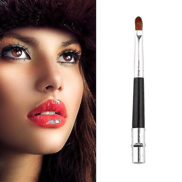 Fleksible Makeup Brushes Profesjonell Lip Brush Portable Cosmetic