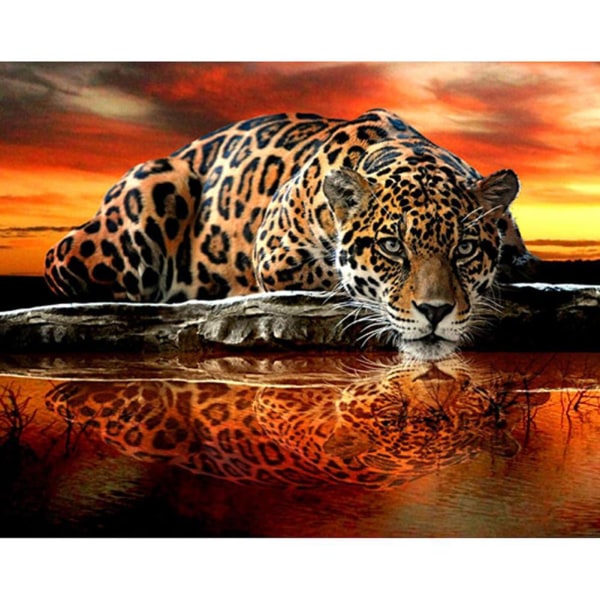 5D DIY Full Drill Square Diamond Painting Animals Cross Stitch Ki