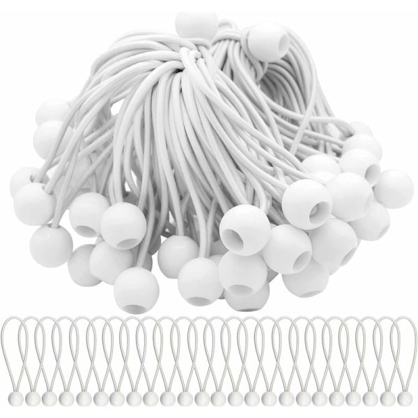 Lott på 75 strikkspenner strikksnorer med baller strikkstrikk